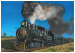 J�entendrai siffler le train - acrylique - Theate