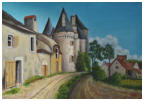 Ch�teau-Fort - Huile - Theate